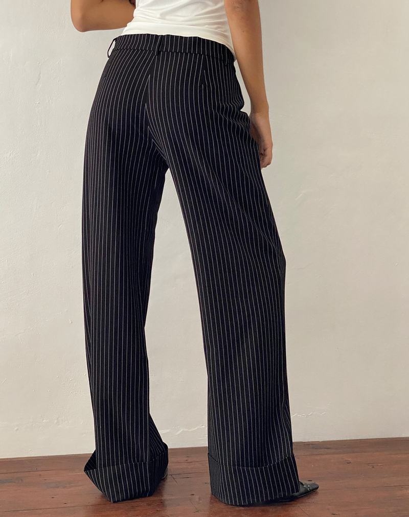 Women's Motel Rocks Abba Low Rise Trousers Black | NAK4895JZ