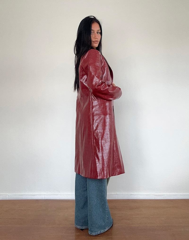 Women's Motel Rocks Abigail Coats Red | WNQ1287QZ