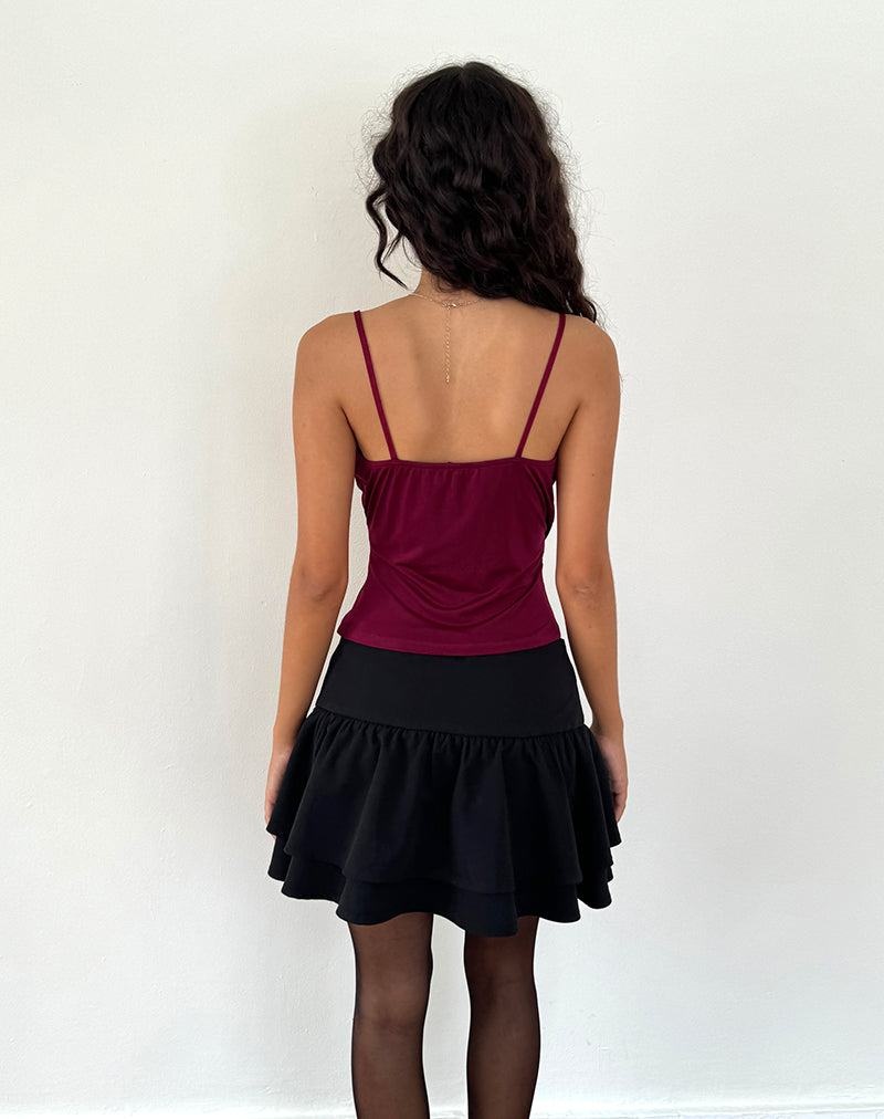 Women's Motel Rocks Bea Cross Front Tank Top Red | BLK7356OH