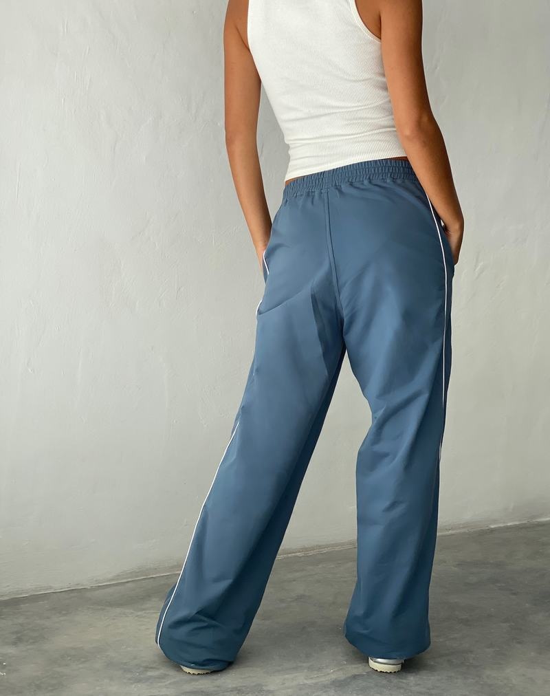 Women's Motel Rocks Benton Wide Leg Joggers Blue | JOU52ZF