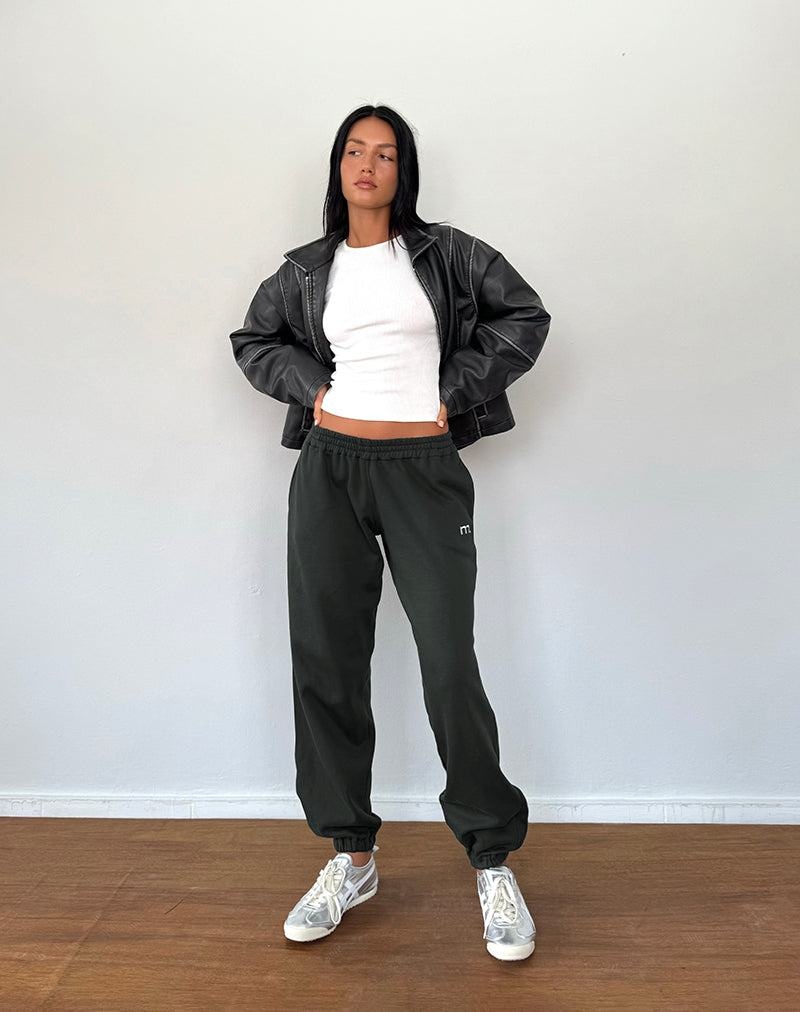 Women's Motel Rocks Em Joggers Green Light Grey | QZW1184ZA