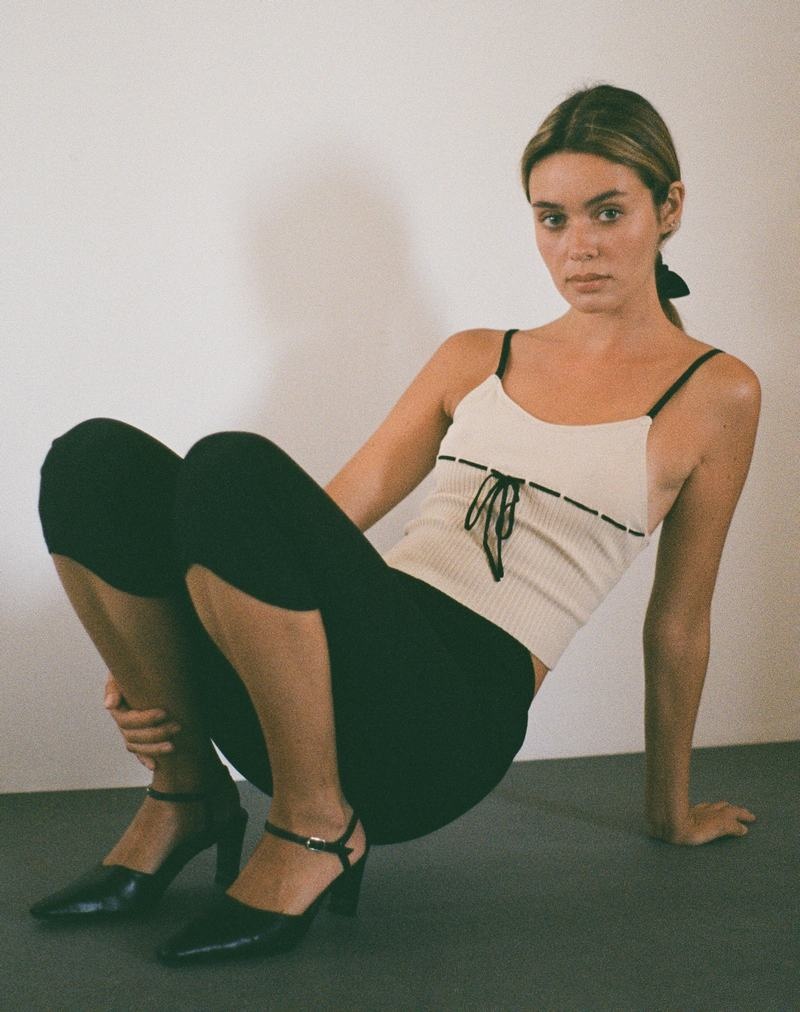 Women's Motel Rocks Emonie Cami Tank Top Black | GRX999NB
