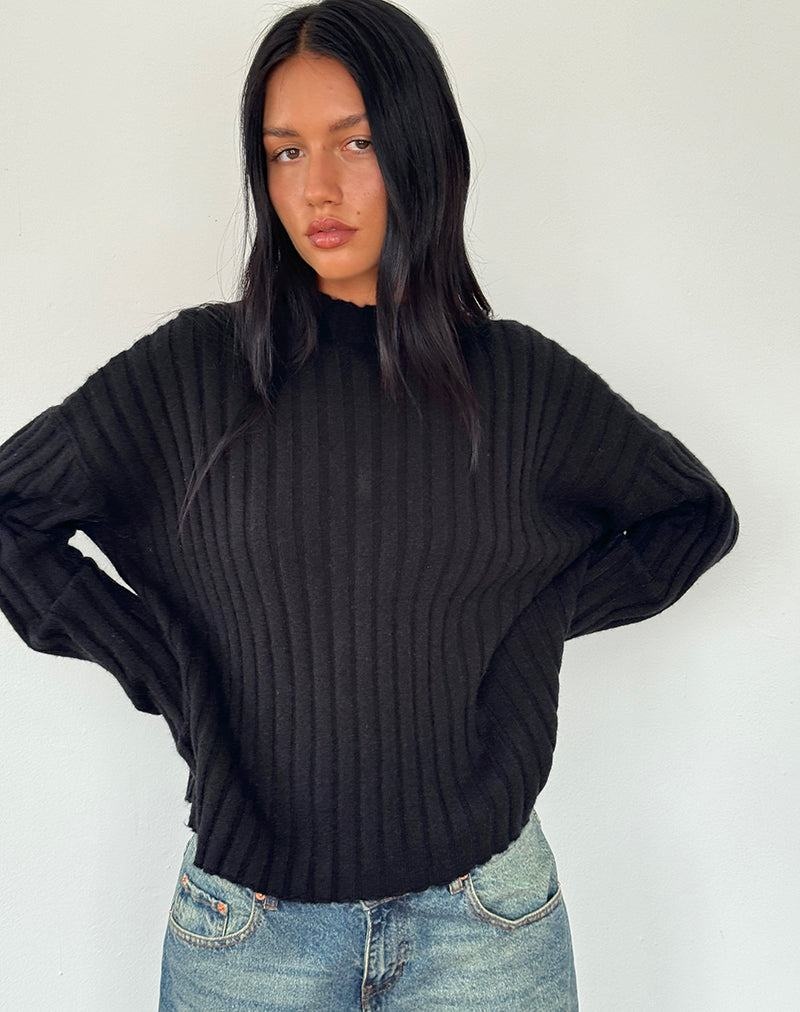 Women's Motel Rocks Judah Jumpers Black | ZCN507QM