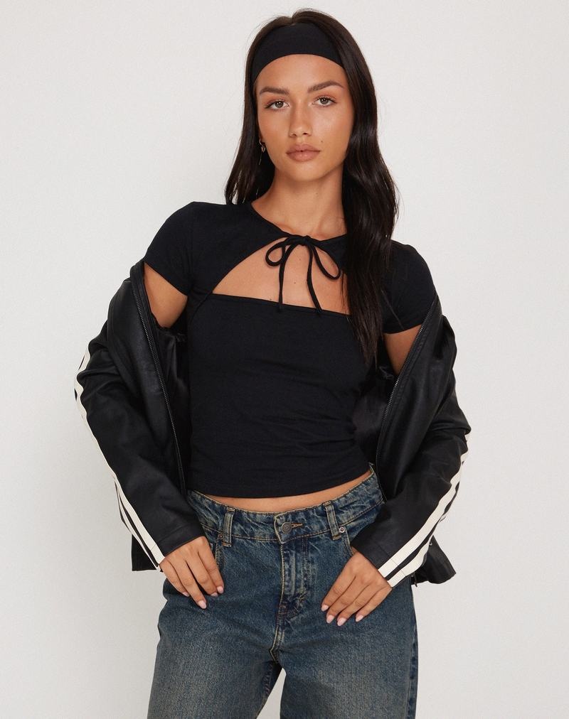 Women's Motel Rocks Novalie Top Vest Black | BKU135PY