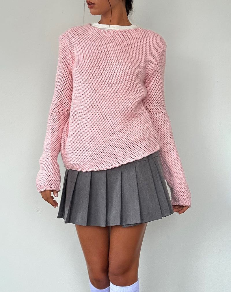 Women\'s Motel Rocks Ranvir Knitted Jumpers Pink | VSY7788FG