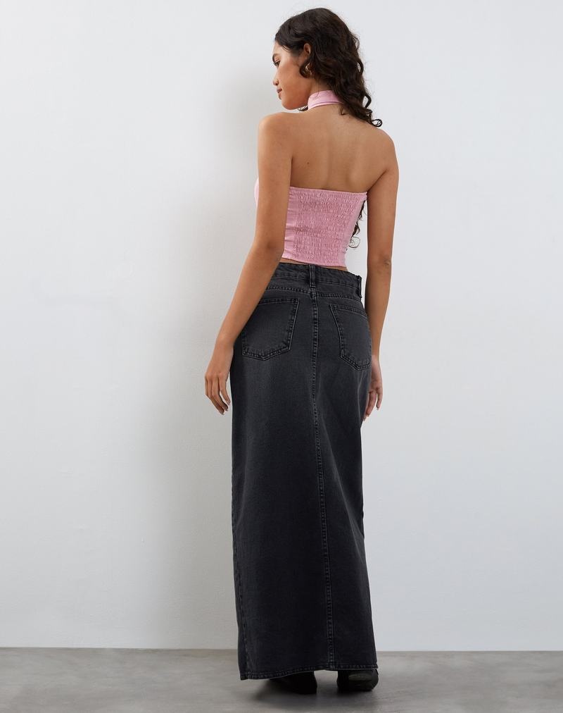 Women's Motel Rocks Shaloe And Scarf Set Cropped Tops Pink | NYG7643LW